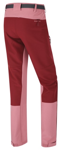 Husky Dámské outdoor kalhoty Keiry L bordo/pink