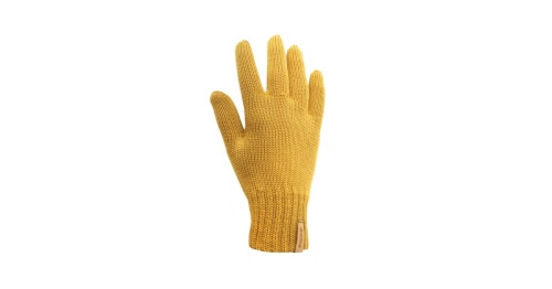 Pletené Merino rukavice Kama R102 102 - žlutá