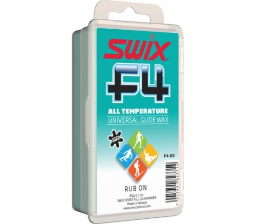 Pevný vosk SWIX F4 Universal 60 g