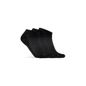 Ponožky CRAFT CORE Dry Footies 3-pack černá 37-39