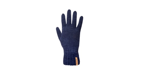Pletené Merino rukavice Kama R102 108 - tmavě modrá