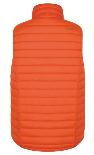 Husky Pánská péřová vesta Dresles M orange