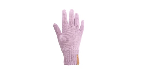 Pletené Merino rukavice Kama R102 114 - růžová