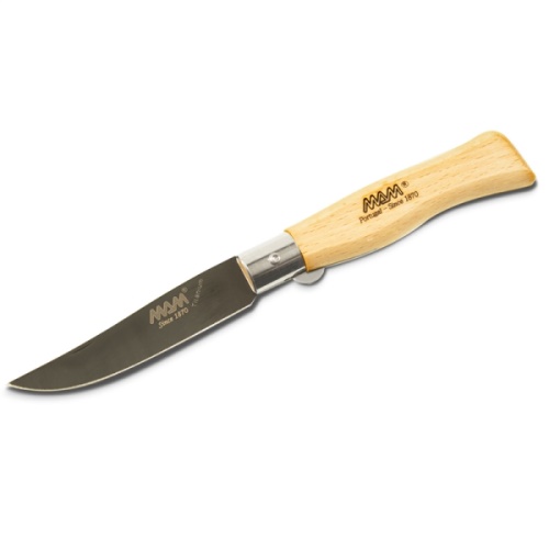 MAM Douro 2085 Black Titanium Zavírací nůž s pojistkou - buk 83 mm