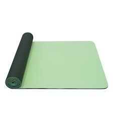YATE Yoga Mat TPE dvouvrstvá zelená