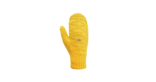 Pletené Merino rukavice Kama R110 102 - žlutá