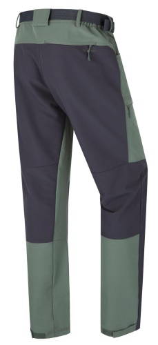 Husky Pánské outdoor kalhoty Keiry M green/anthracite