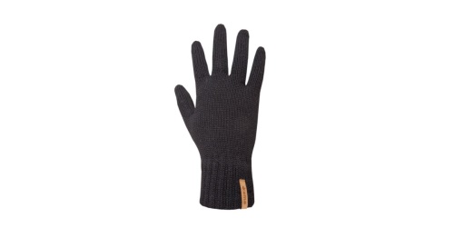 Pletené Merino rukavice Kama R102 110 - černá