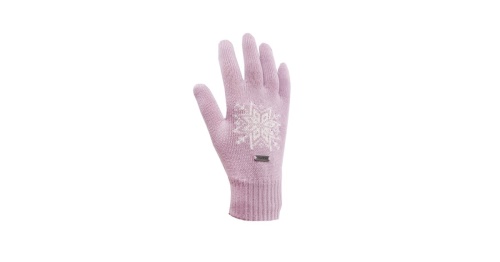 Pletené Merino rukavice Kama R104 114 - růžová