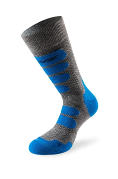 Ponožky LENZ X-Country 2.0 šedá/modrá