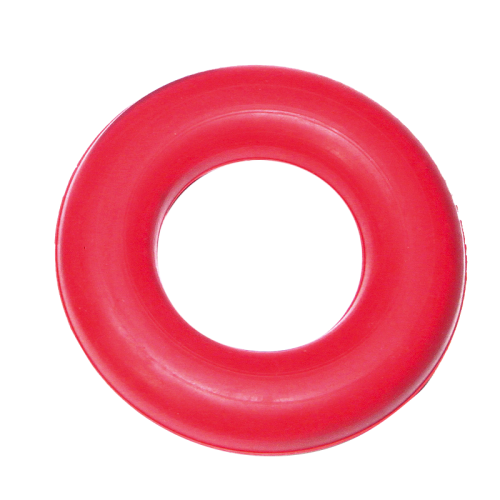 YATE posilovací kroužek středně tuhý červený