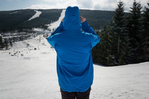 Husky Pánská lyžařská bunda Montry M modrá