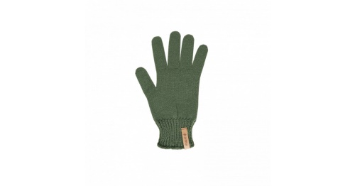 Pletené Merino rukavice Kama RB209 105 - zelená