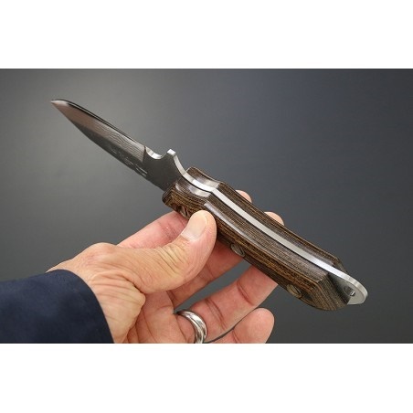 KANETSUNE SESERAGI japonský lovecký nůž Drop KB-266