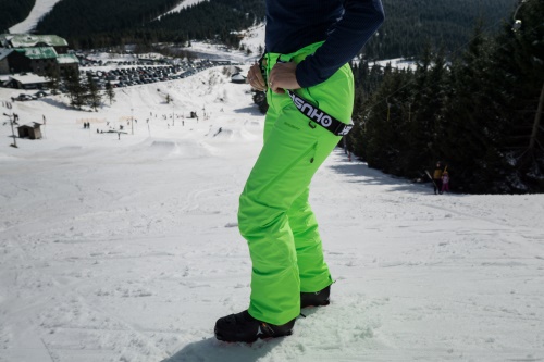 Husky Dámské lyžařské kalhoty Mitaly L černá