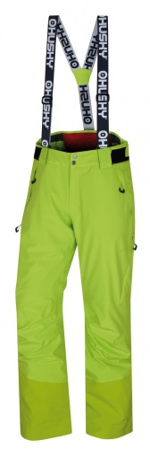 Husky Pánské lyžařské kalhoty Mitaly M výrazně zelená