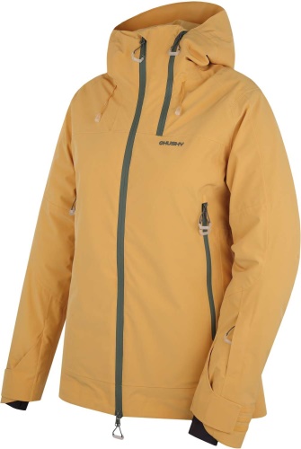 Husky Dámská lyžařská plněná bunda Gambola L lt. yellow