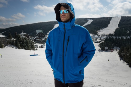 Husky Pánská lyžařská bunda Montry M modrá