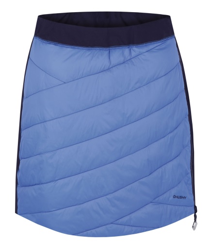 Husky Dámská oboustranná zimní sukně Freez L blue/dark blue
