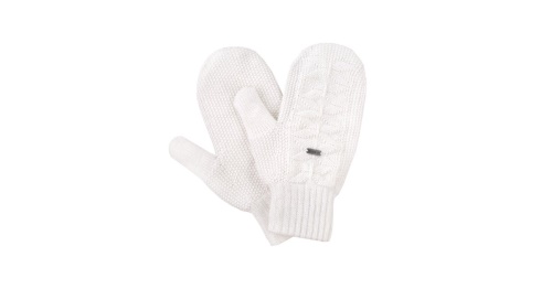 Pletené Merino rukavice Kama R110 101 - přírodně bílá