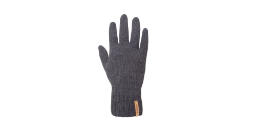 Pletené Merino rukavice Kama R102 111 - tmavě šedá