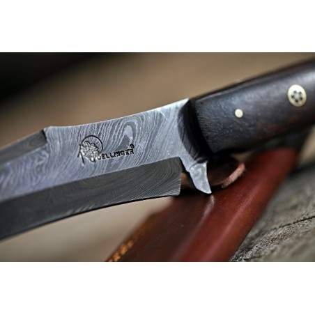 DELLINGER Damask Iron Wood nůž 