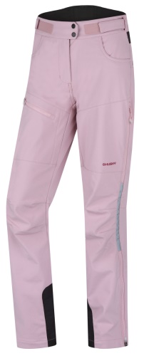 Husky Dámské softshell kalhoty Keson L faded pink
