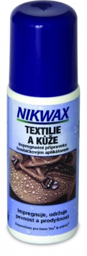Impregnace NIKWAX Textilie a kůže 125 ml