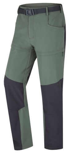 Husky Pánské outdoor kalhoty Keiry M green/anthracite
