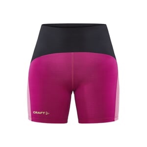 W Kalhoty CRAFT PRO Hypervent Short černá s růžovou XS