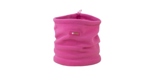 Dětský fleecový nákrčník - čepice Kama SB13 114 - růžová