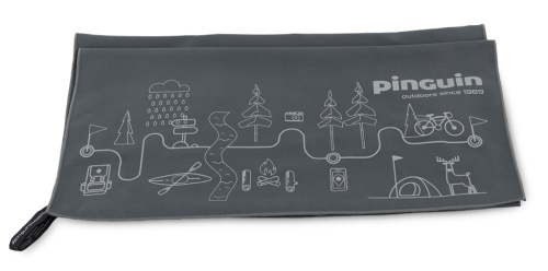 PINGUIN Ručník Micro Towel Map M 40 x 80