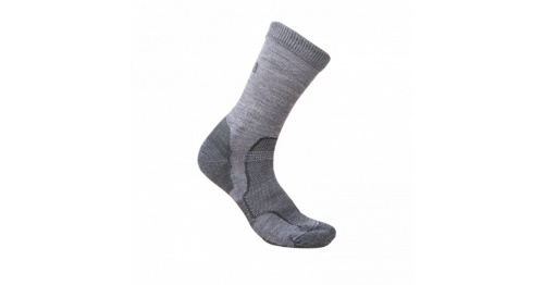 Pletené Merino ponožky Kama F07 109 - světle šedá
