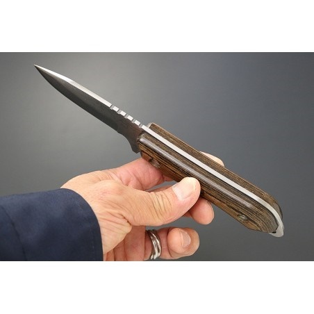 KANETSUNE SESERAGI japonský lovecký nůž Drop KB-266