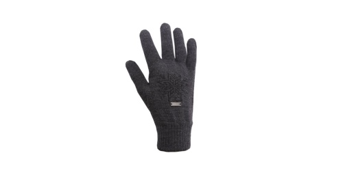 Pletené Merino rukavice Kama R104 111 - tmavě šedá