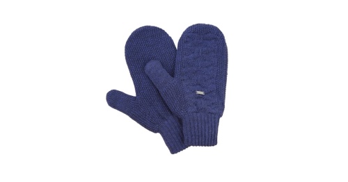 Pletené Merino rukavice Kama R110 108 - tmavě modrá