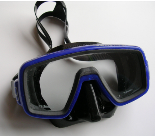 Potápěčská maska TECHNISUB Ventura černý silikon