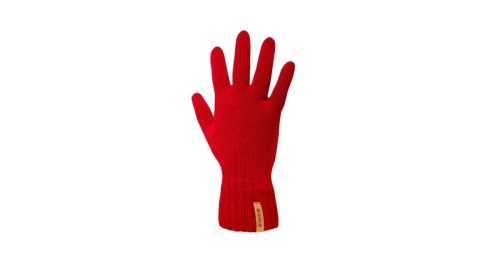 Pletené Merino rukavice Kama R102 104 - červená